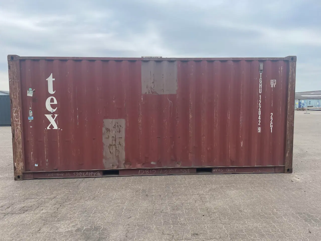 Billede 5 - 20 fods Container- ID: TGHU 122042-9