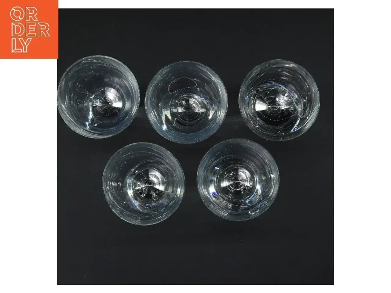 Billede 3 - Holmegaard Princess vinglas sæt (str. 5 stk Ø 6,5 cm længde 14 cm)