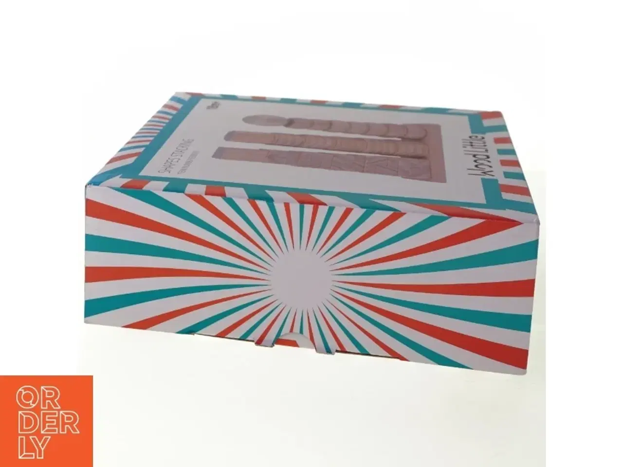 Billede 4 - Bygge klodser fra Shapes Stacking Wood Little (str. 23 x 8 x 21 cm)
