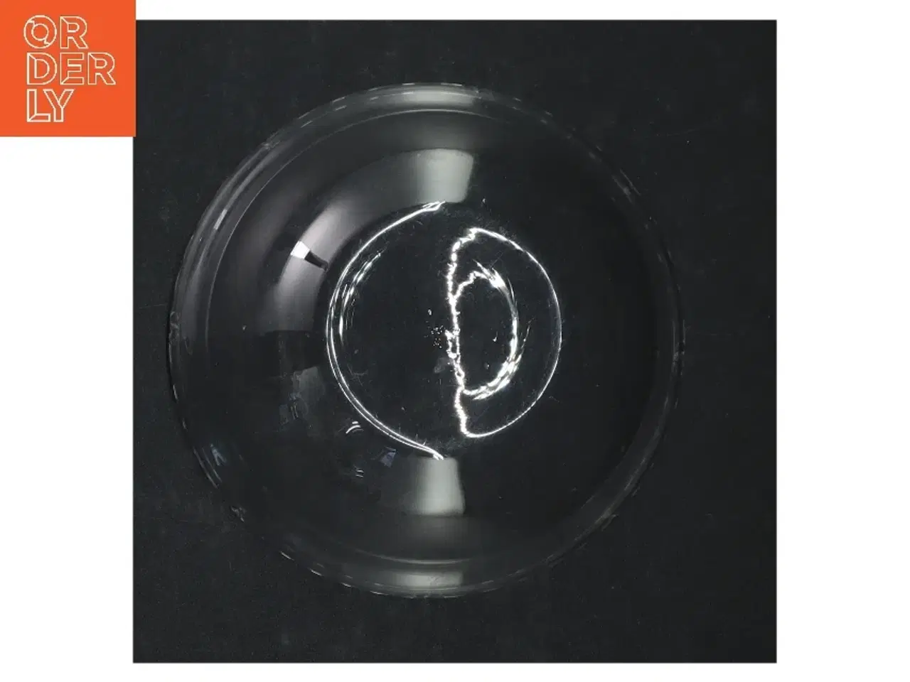 Billede 2 - Gammel glasskål med slibninger (str. Ø. 12,5 cm)