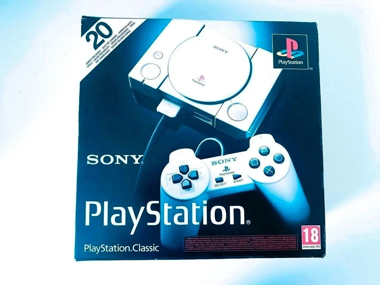 Billede 1 - PS1 / PlayStation 1 Classic med 20 indbyggede spil