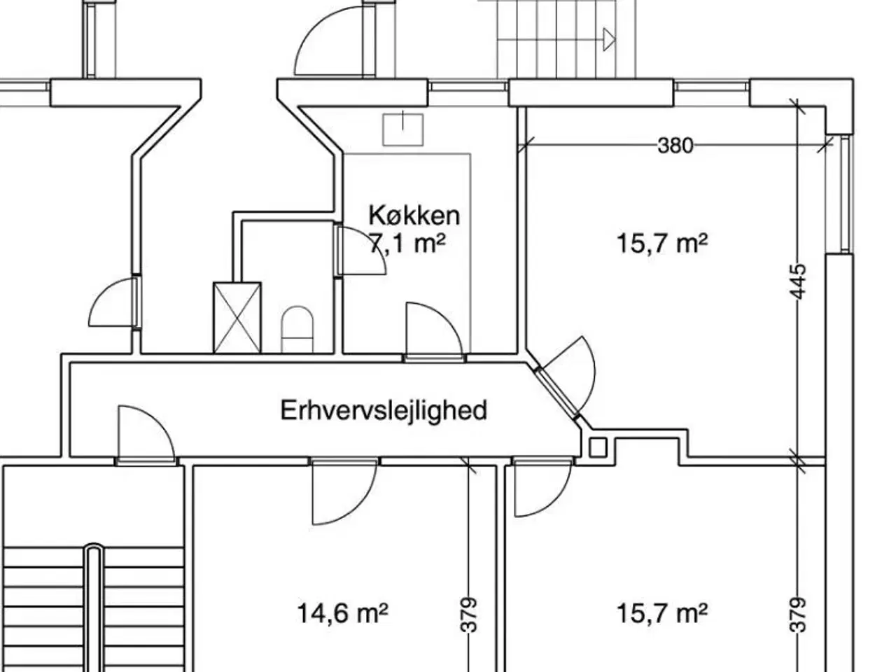 Billede 9 - Flot erhvervslejemål på i alt ca. 81 kvm