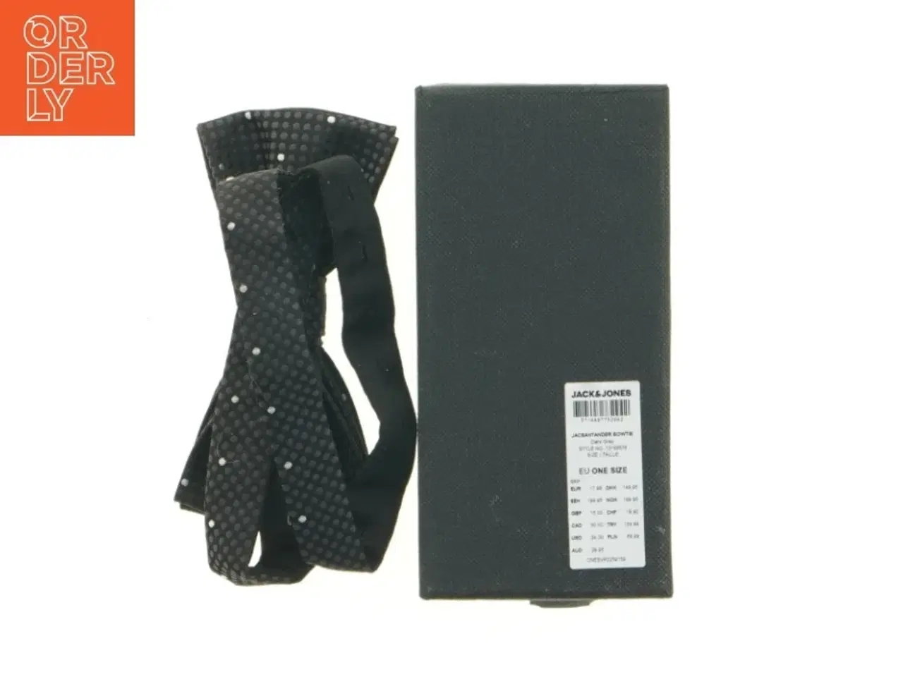 Billede 2 - Sort butterfly fra JACK & JONES (str. 11 x 6 cm)