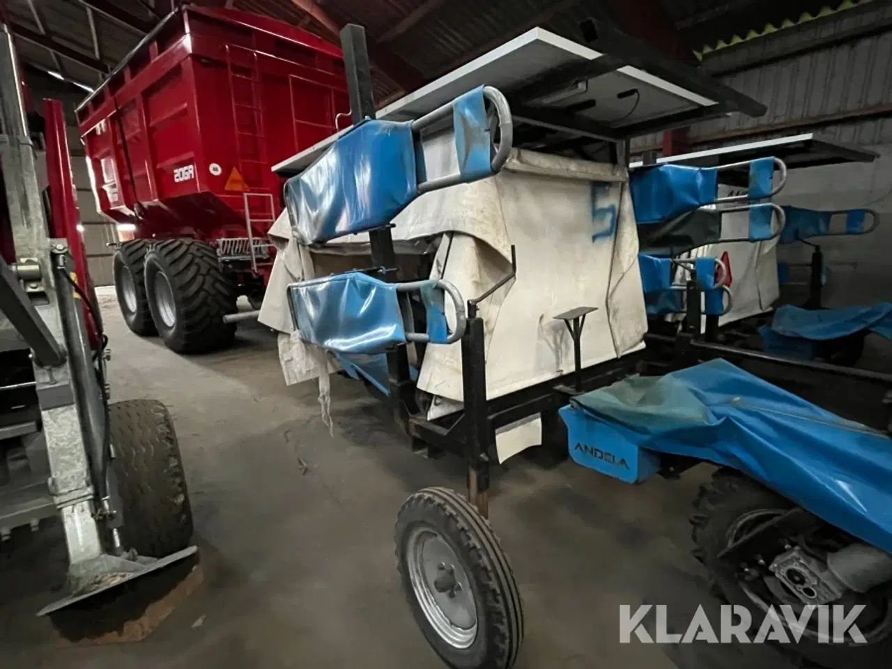 Billede 3 - Lugevogn Andela SW3450 soldrevet - 1 styk