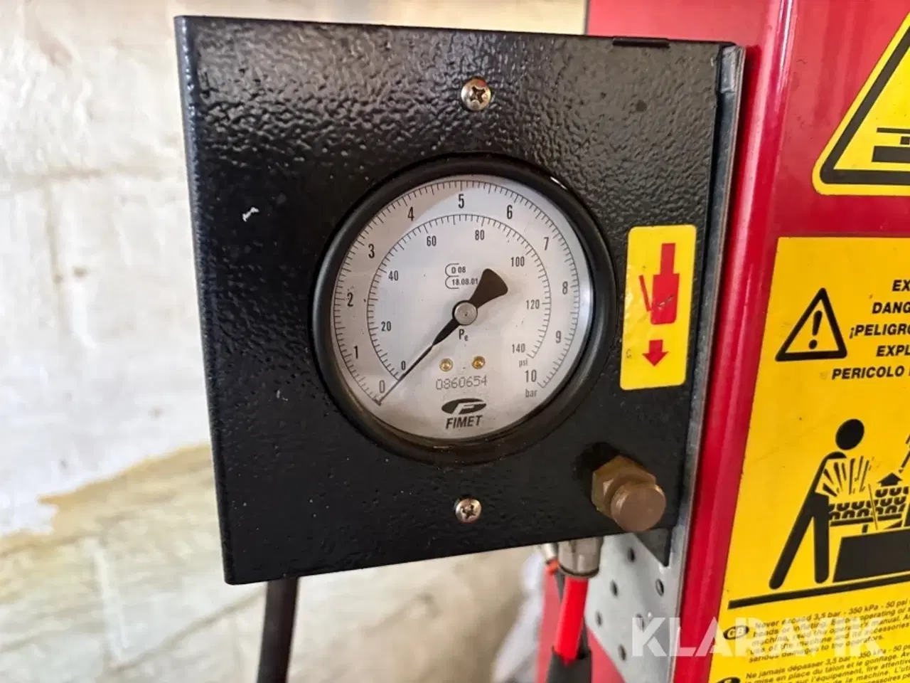 Billede 7 - Dækmaskine Cormach CM 330 GT