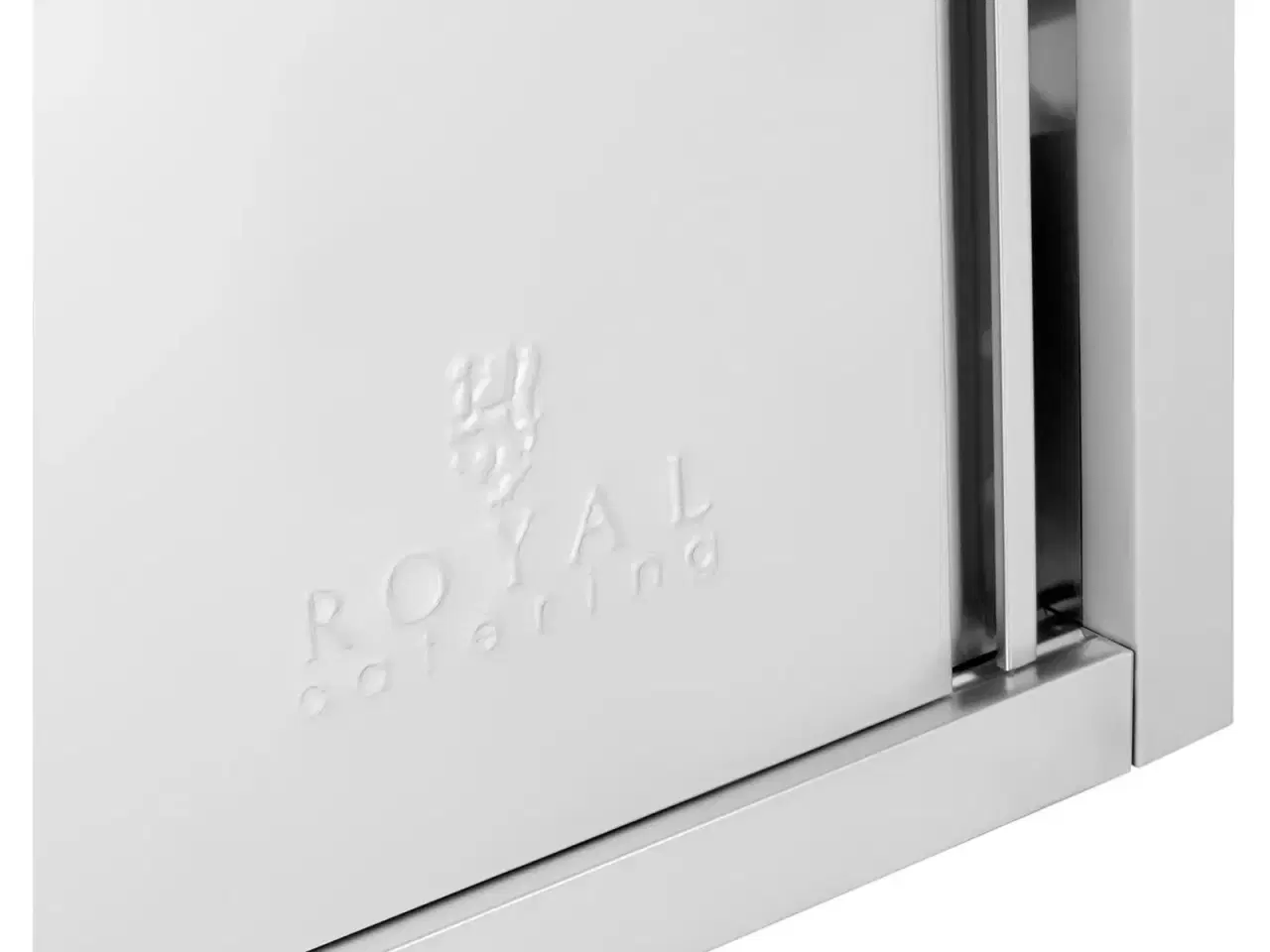 Billede 2 - Vægskab i Rustfrit Stål – 120 x 40 x 50 cm