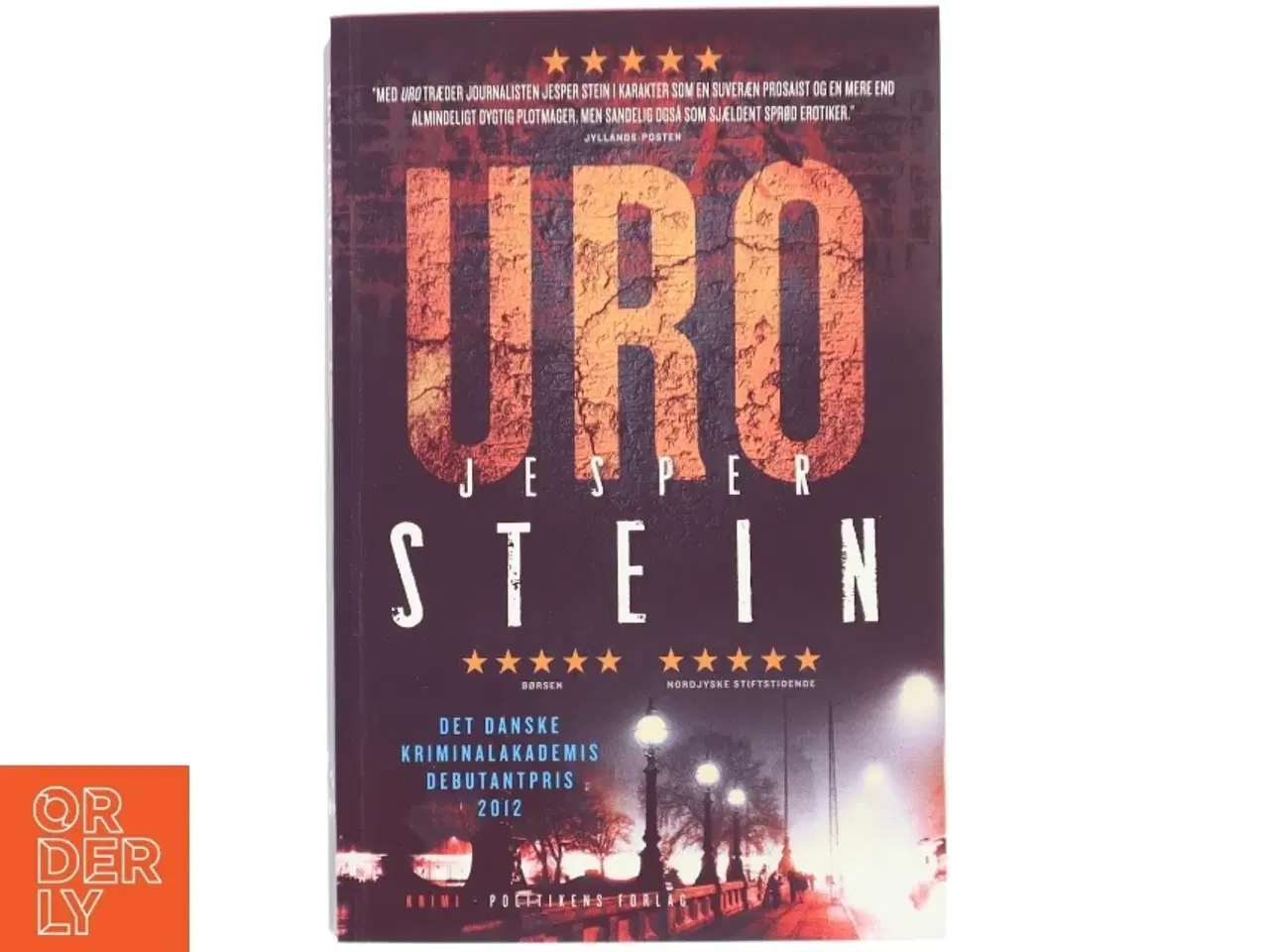 Billede 1 - Uro : krimi af Jesper Stein (Bog)