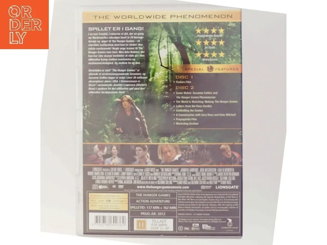 Billede 3 - HUNGER GAMES 2 DISC (Bog)