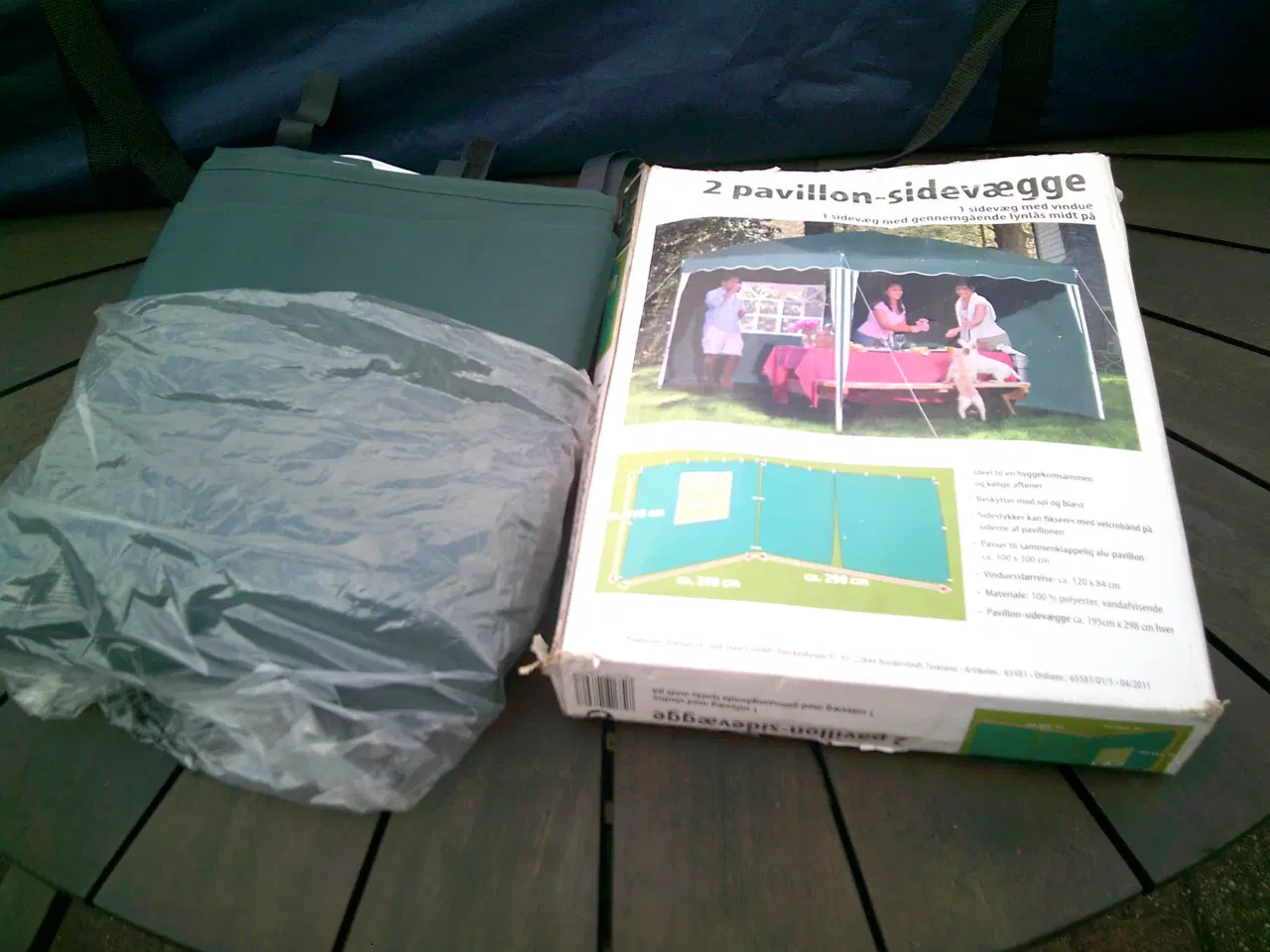 Billede 3 - PAVILLON EASY UP M/SIDER.