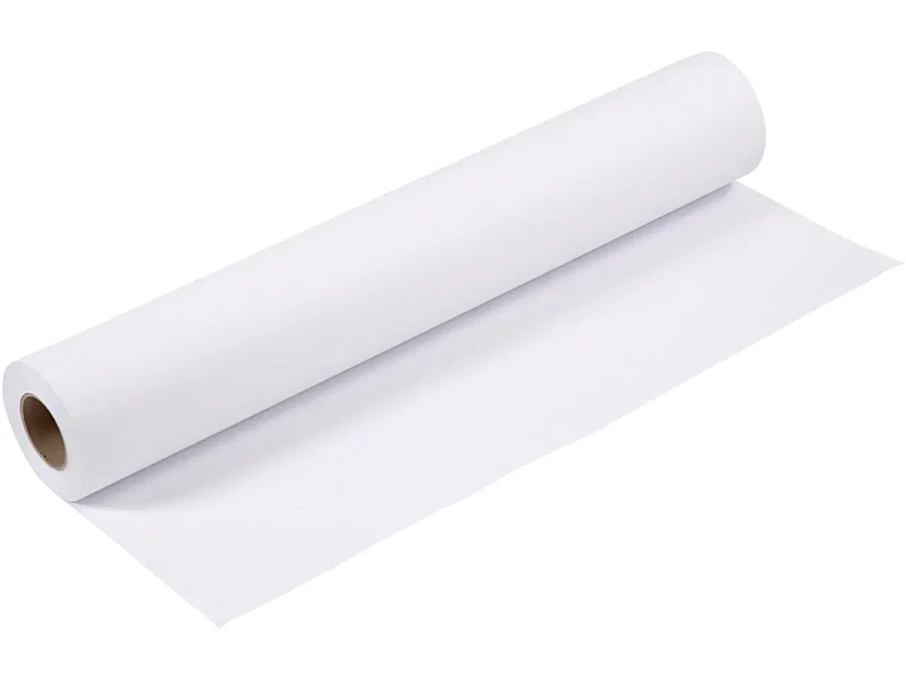 Billede 1 - Tegnepapir på rulle, B: 61 cm, 80 g, hvid, 50m/ 1 rl.