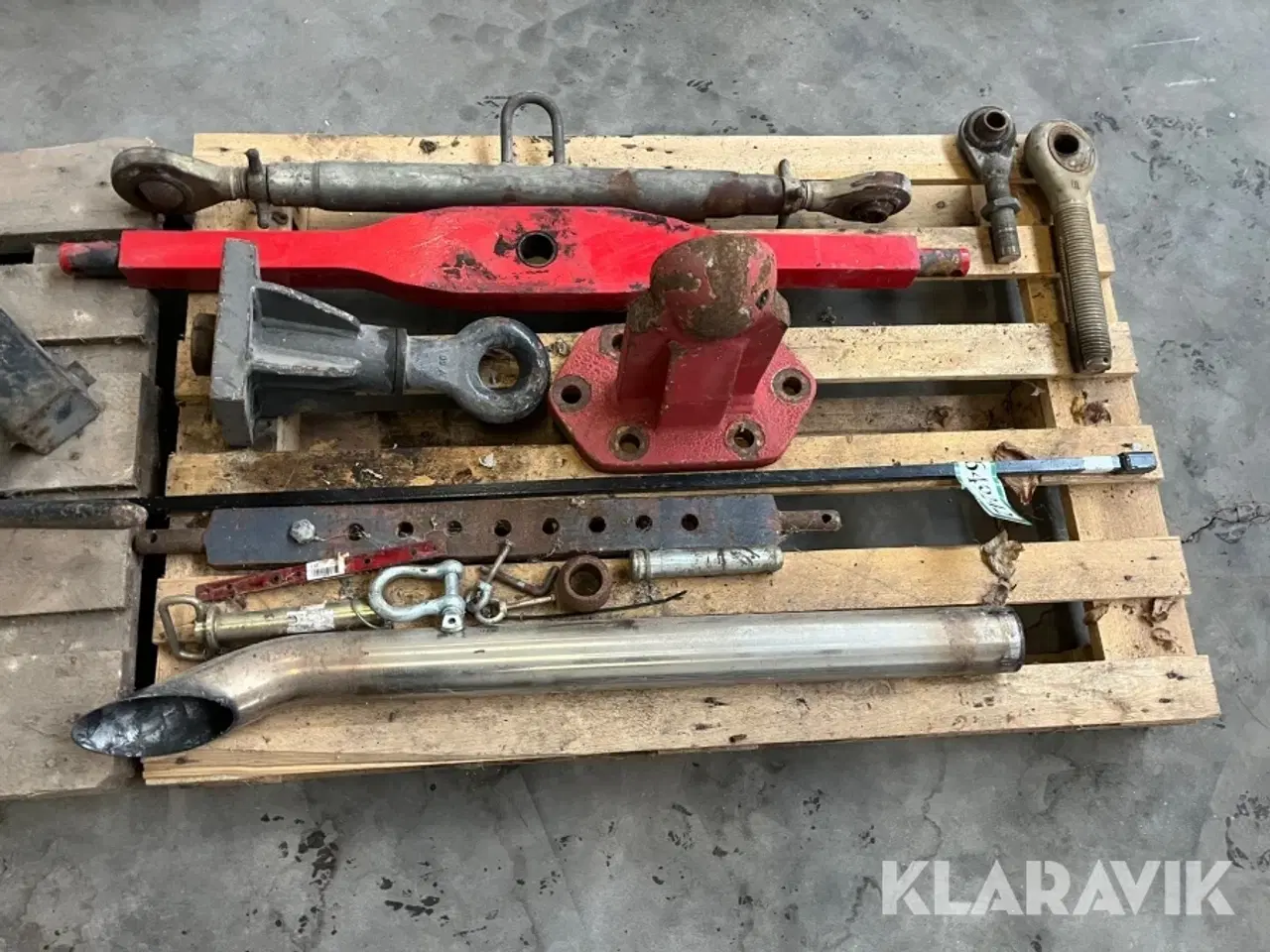 Billede 3 - Topstang, løfteåg, udstødninger, træk og øvrigt