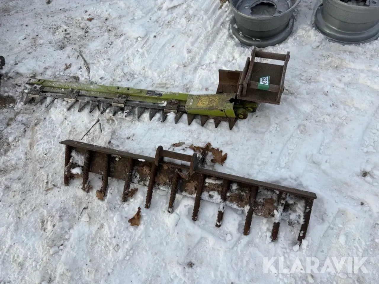 Billede 3 - Hydraulisk sideklipper og Rive Ziegler