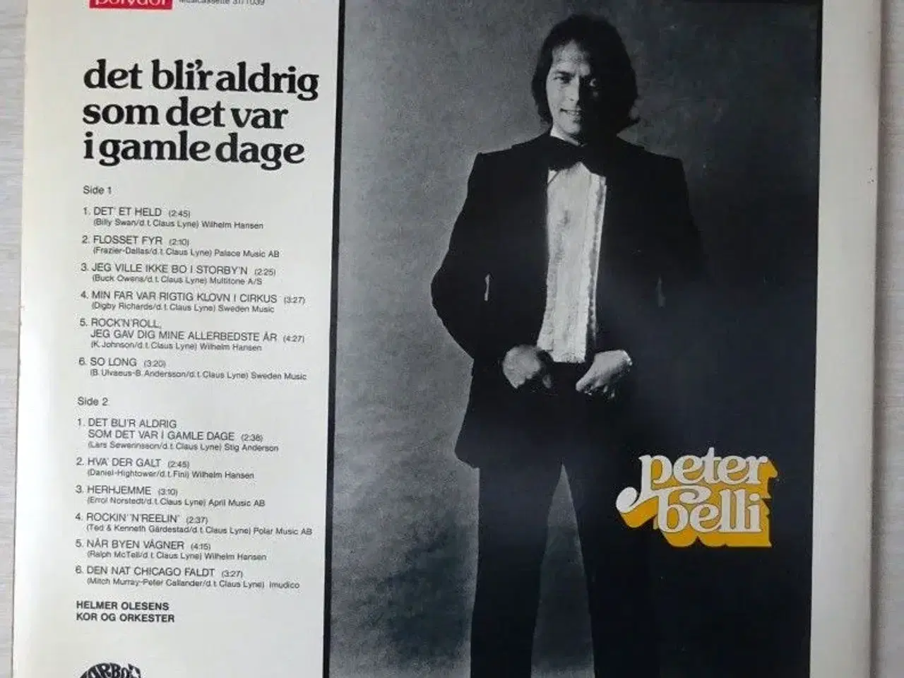 Billede 2 - Peter Belli og Rocking Ghost . Vinyl LP.