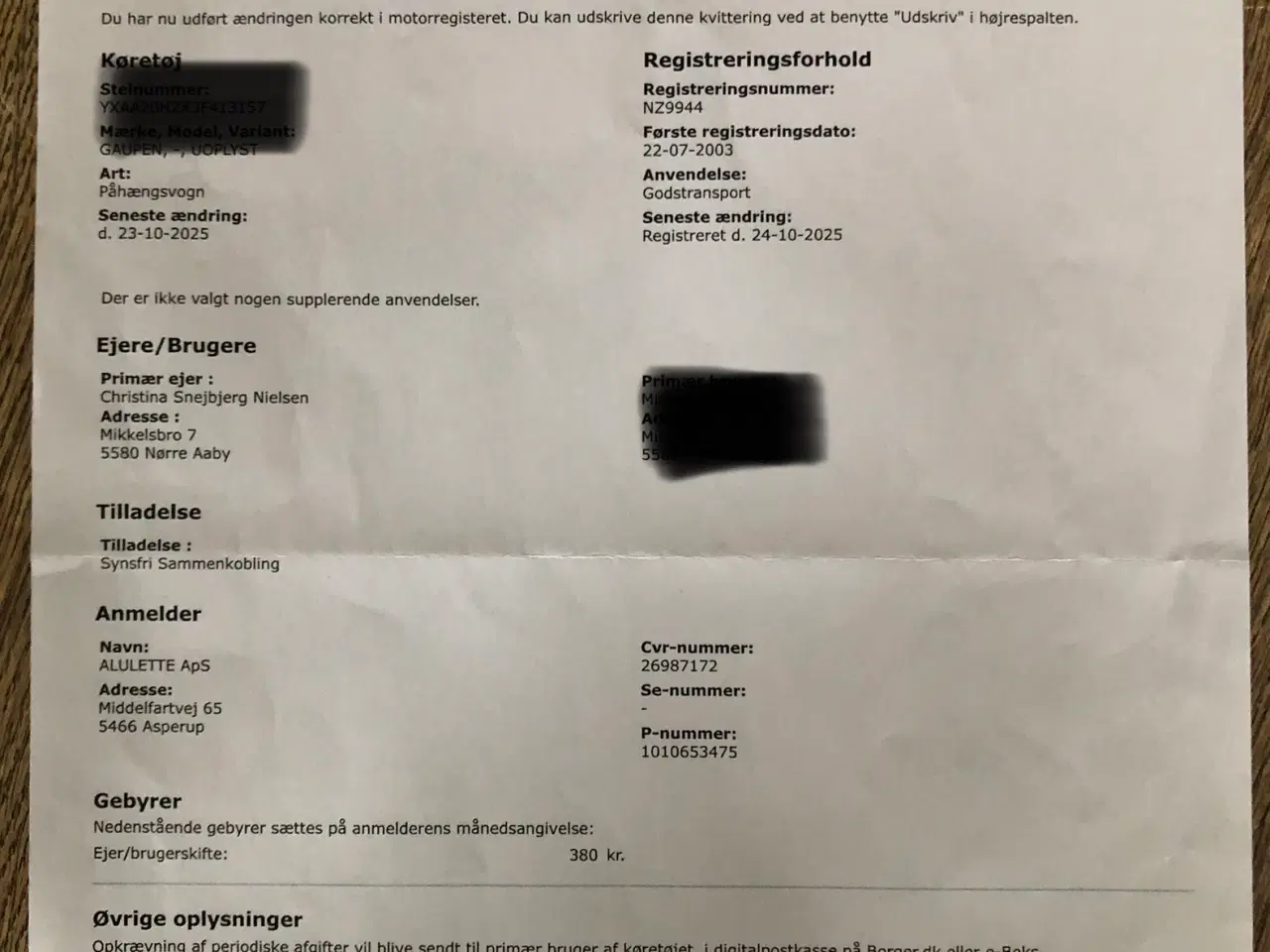 Billede 7 - Meget velholdt Gaupen