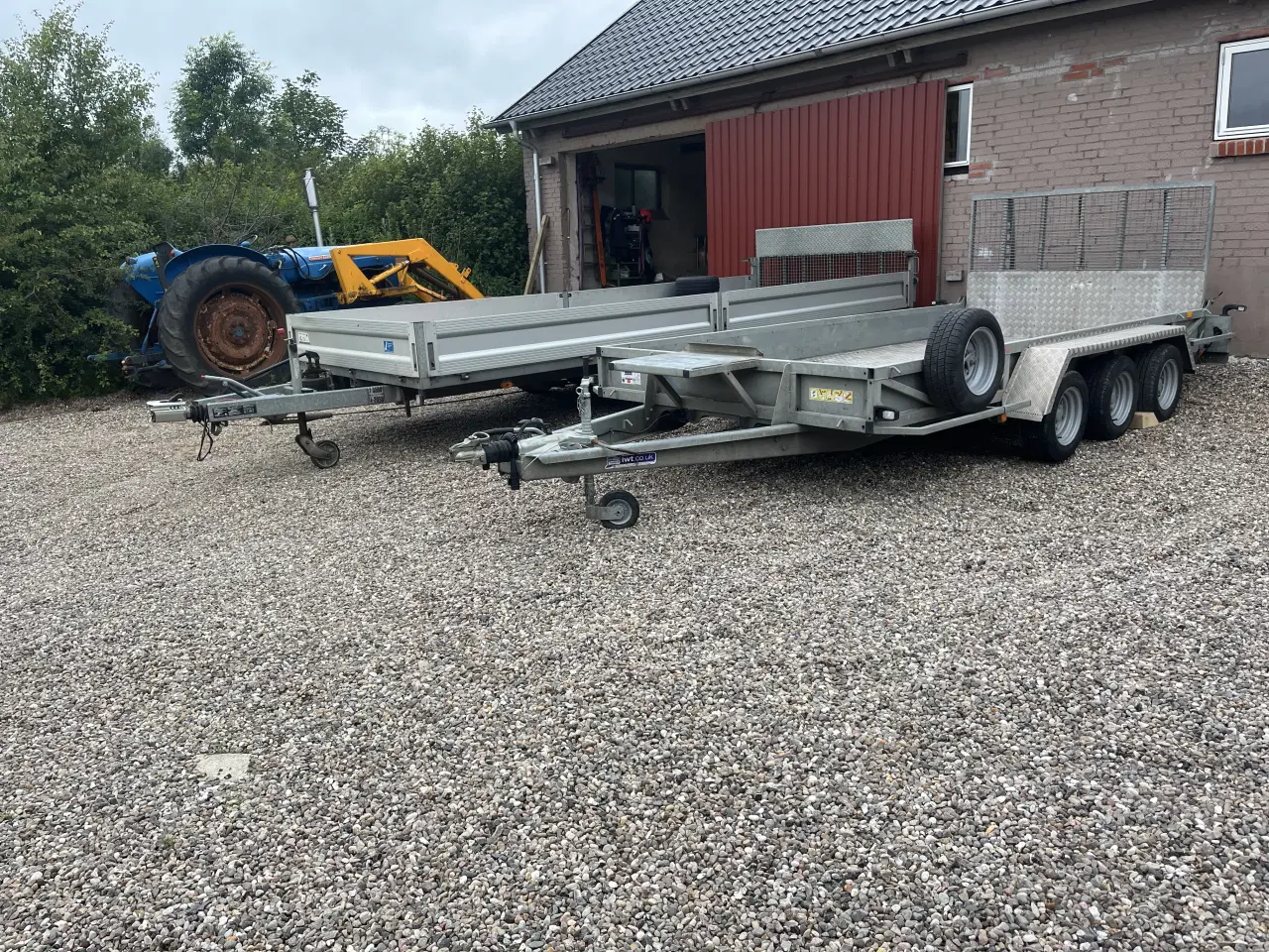 Billede 1 - Maskintrailer og universaltrailer udlejes 