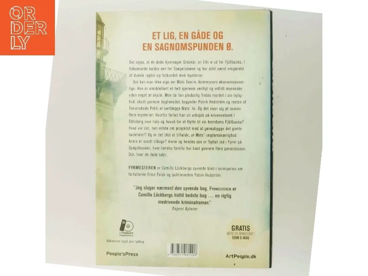 Billede 3 - Fyrmesteren : kriminalroman (Klassesæt) af Camilla Läckberg (Bog)