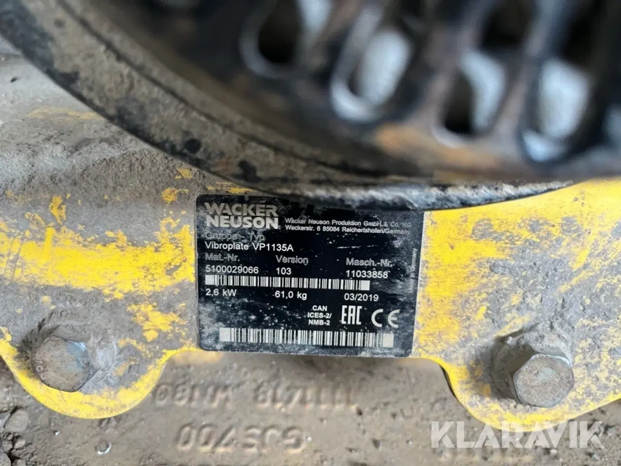 Billede 9 - Pladevibrator Wacker Neuson