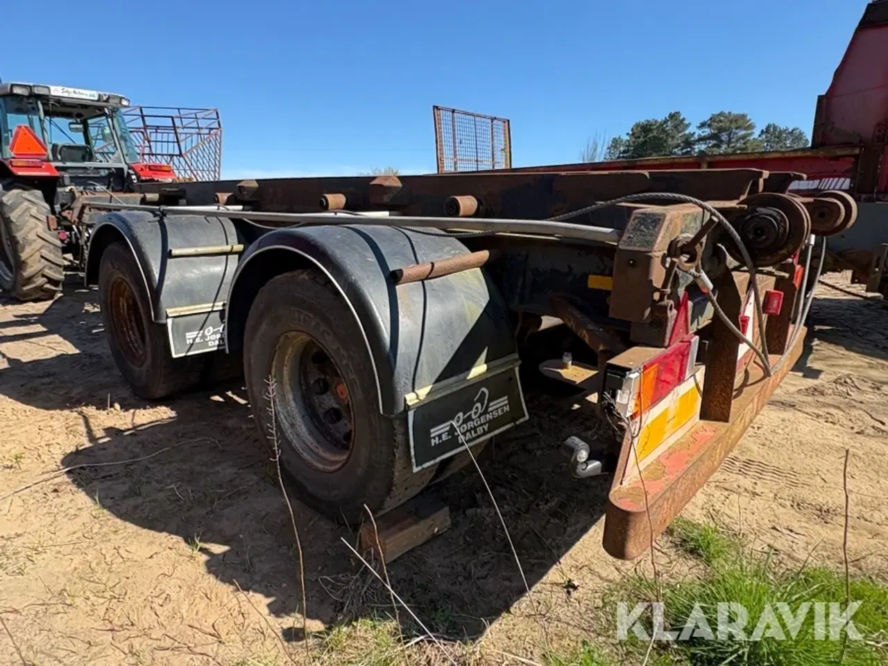 Billede 2 - Anhænger med wirehejs