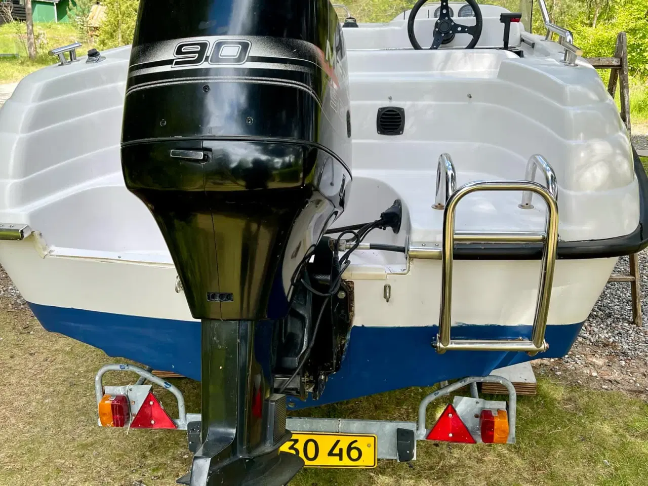 Billede 5 - Bella 510 R styrpultsbåd 90hk med bådtrailer