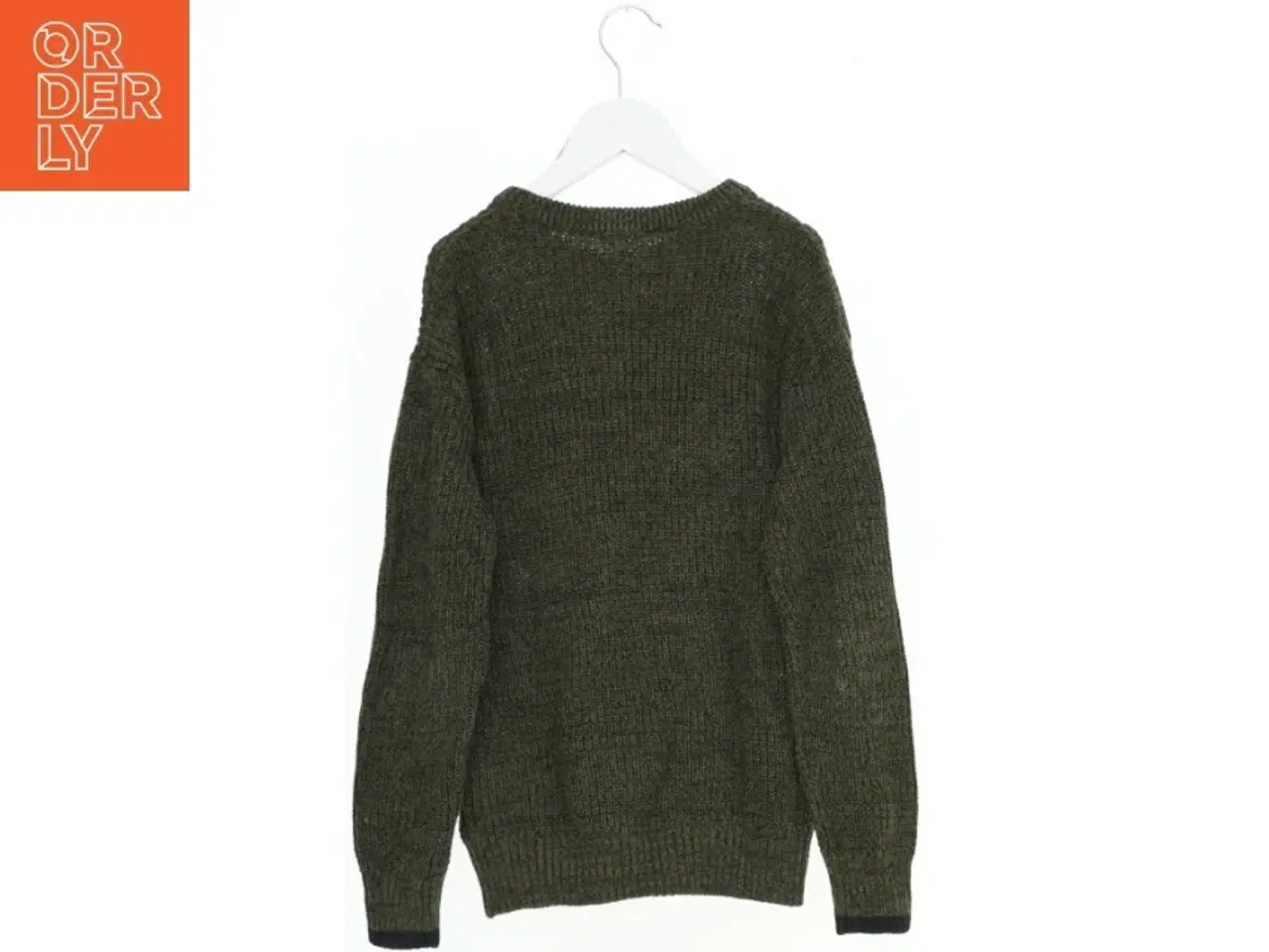 Billede 2 - Striktrøje med lomme fra H&M (str. 140)