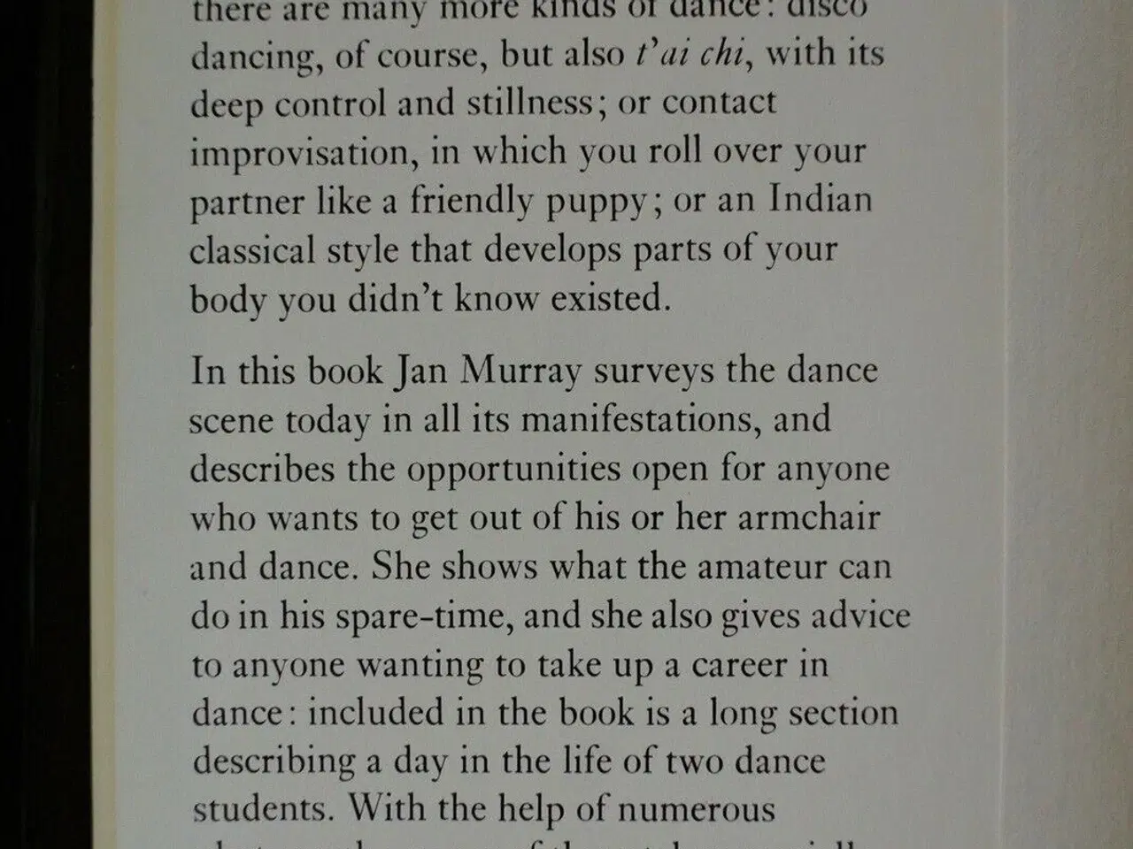 Billede 3 - dance now, by jan murray, emne: kunst og kultur