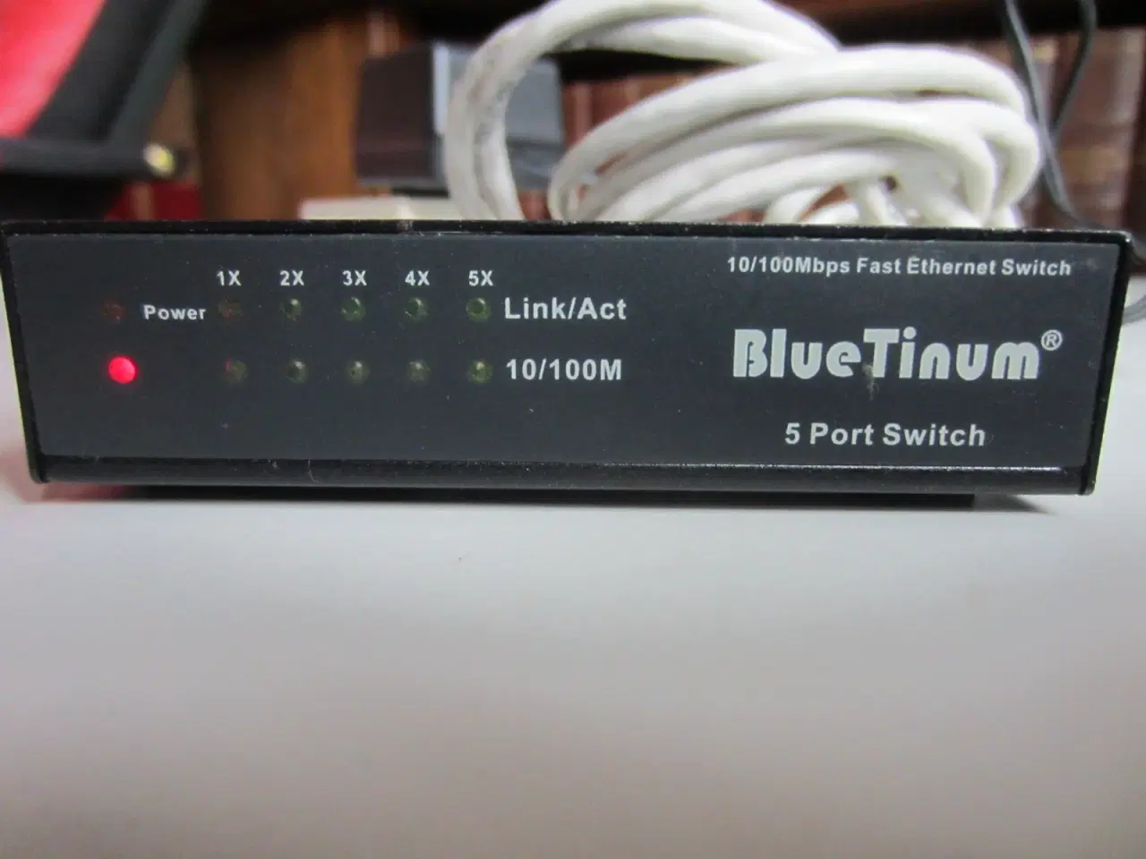 Billede 1 - Blue Tinum 5 Port Switch