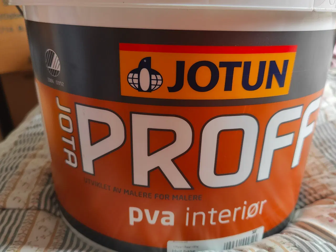 Billede 1 - JOTUN Proff væg-loft maling 10 L glans 7 