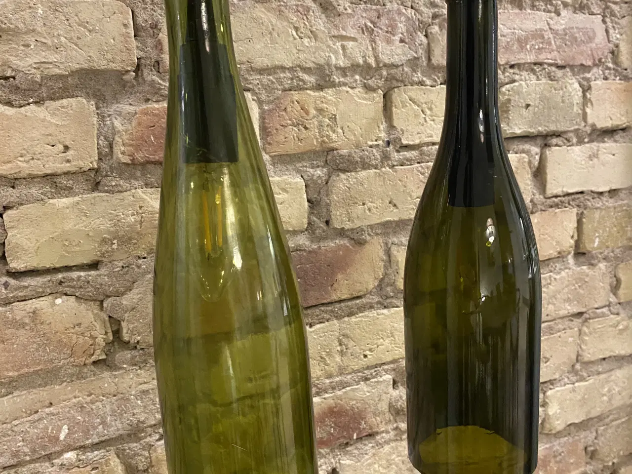 Billede 3 - Unikke lamper - Glaspendelrr (flaske)