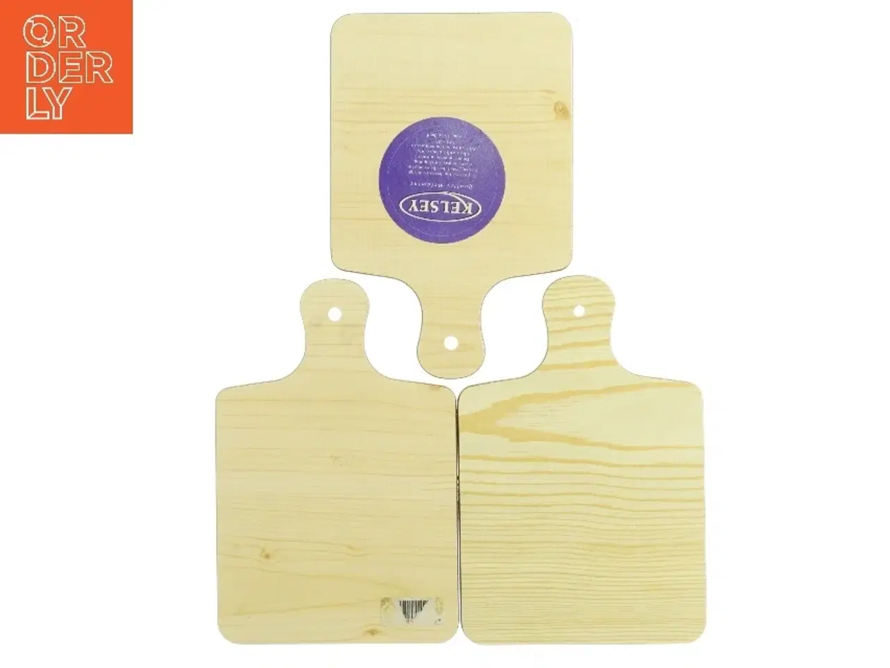 Billede 4 - Skærebræt sæt med grøntsagsmotiver