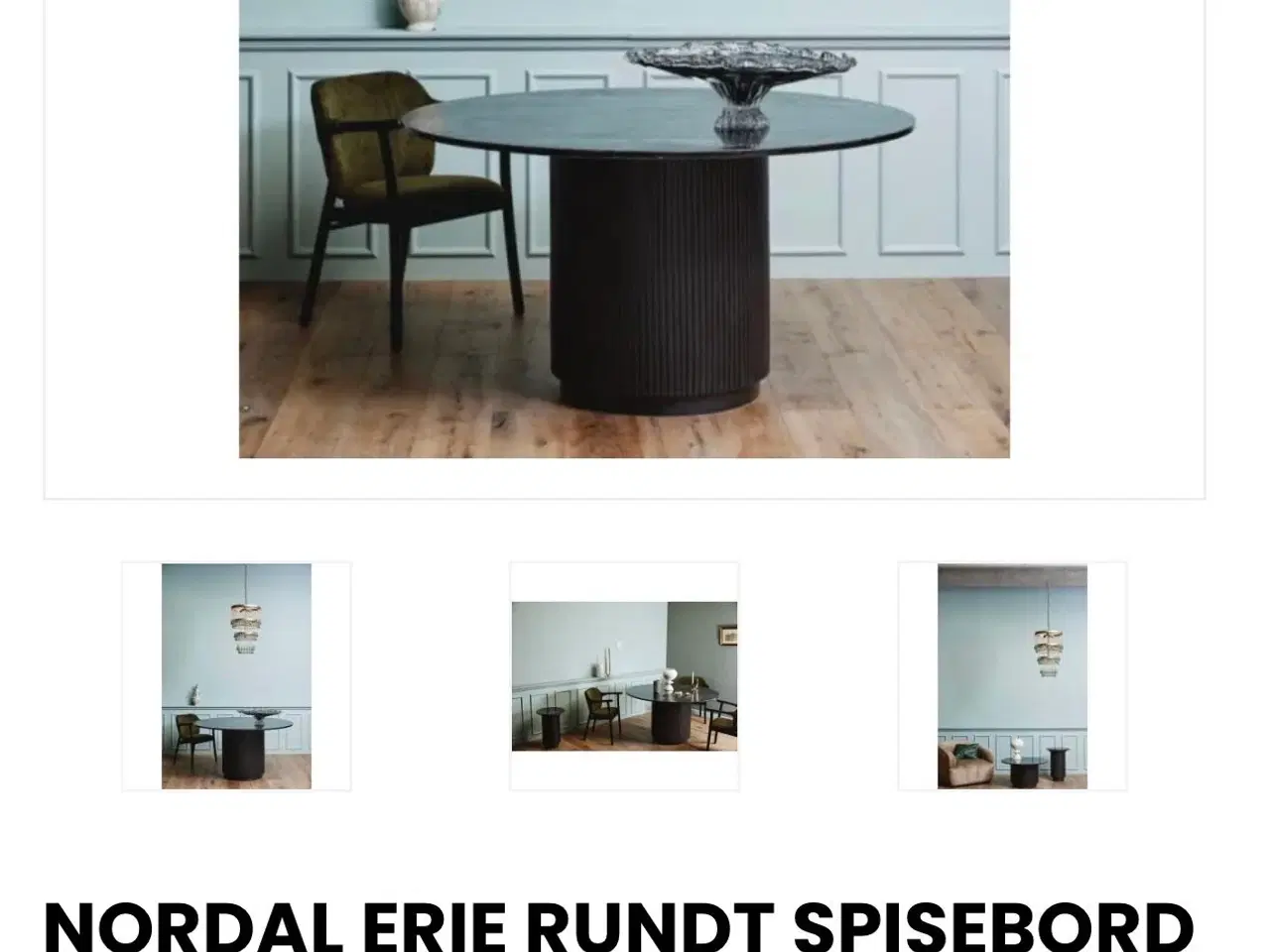 Billede 2 - Lækkert Nordal marmor spisebord