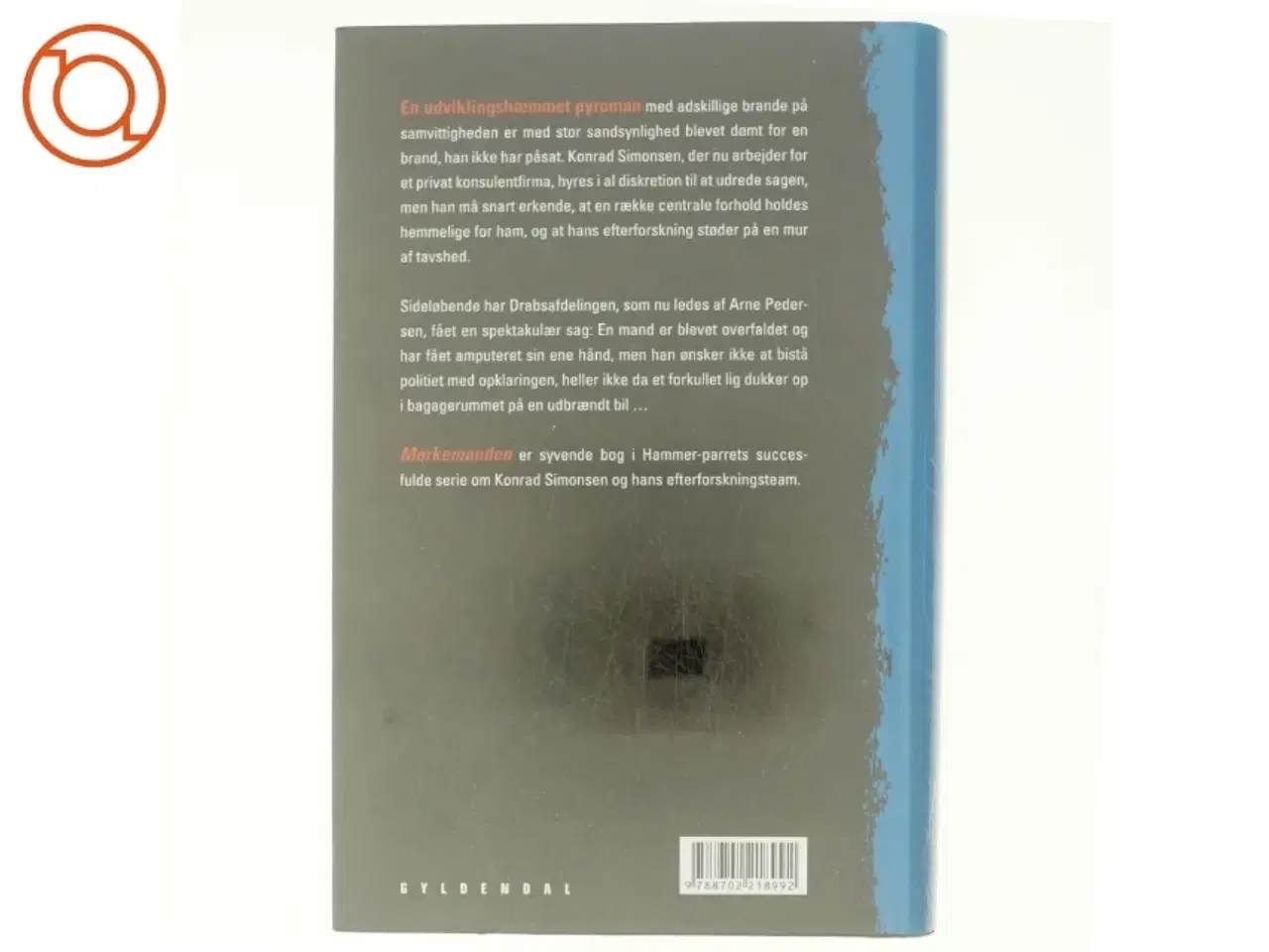Billede 3 - Mørkemanden af Lotte Hammer (Bog)