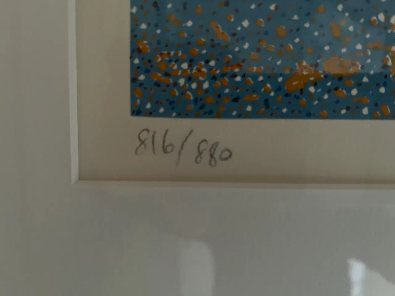 Billede 3 - Bjarke Regn Svendsen, Litografi, aluramme. Giv bud