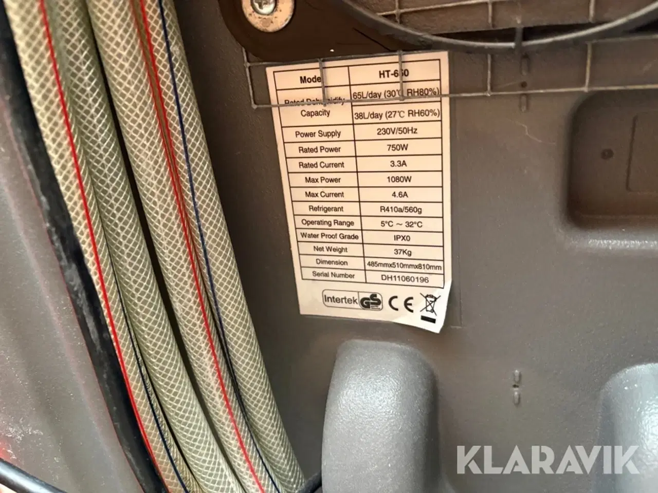 Billede 6 - Affugtere Intertek HT 650 2 styk