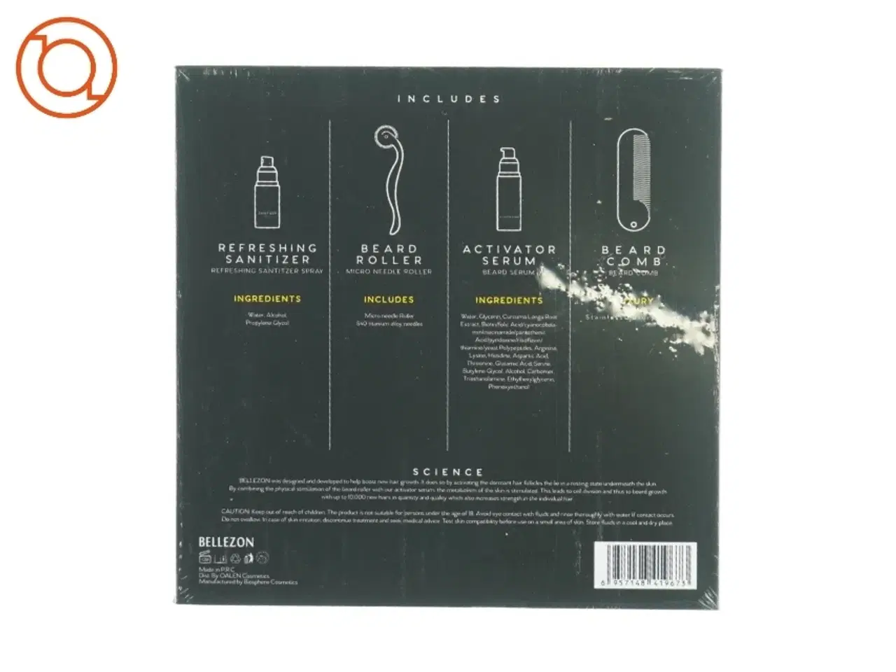 Billede 2 - Beard Growth kit fra Bellezon