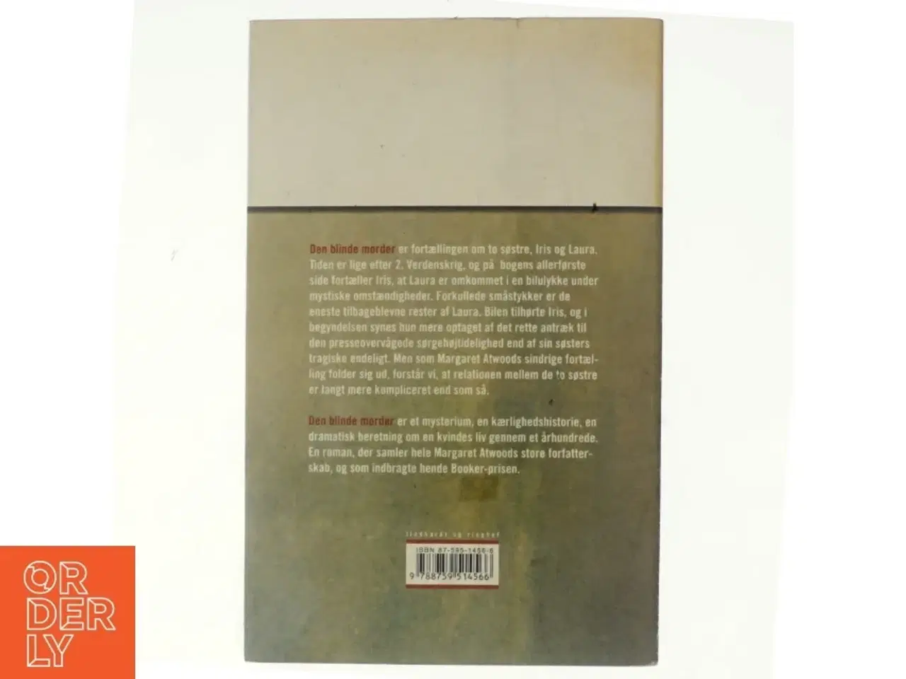 Billede 3 - Den blinde morder af Margaret Atwood (Bog)