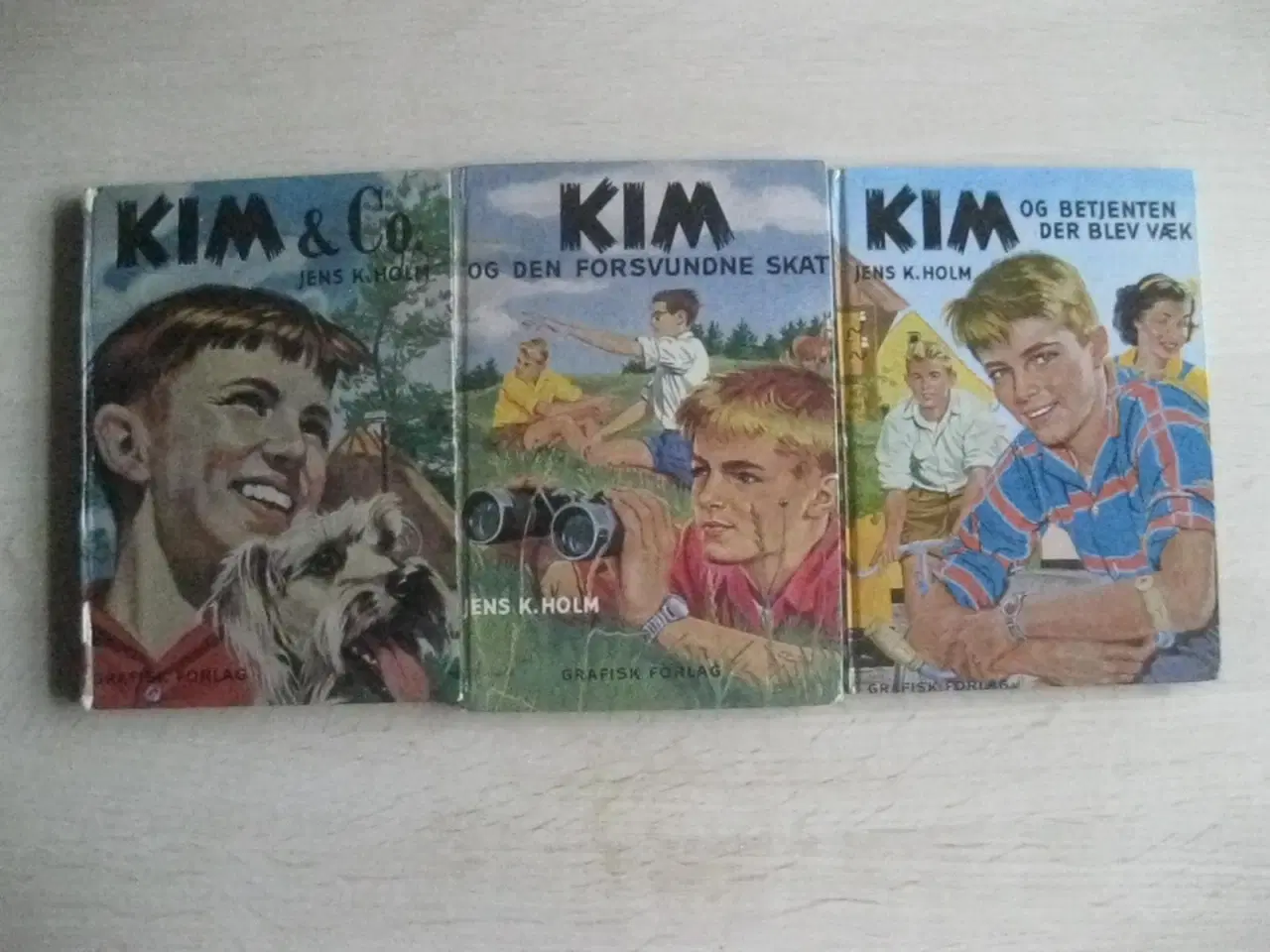 Billede 1 - Kim, Susy og Jan - spændingsbøger for børn ;-)