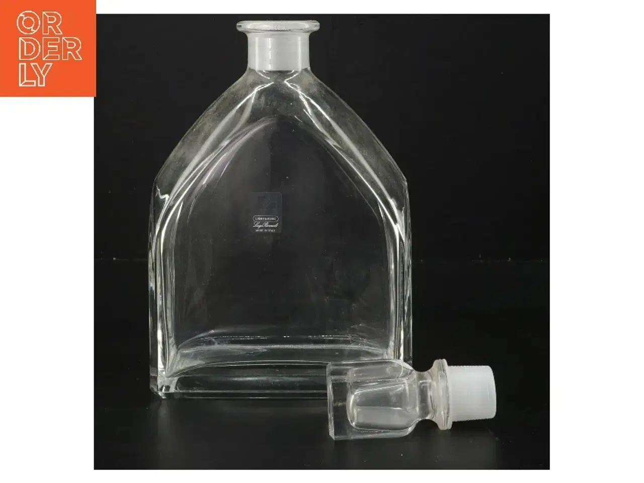 Billede 2 - Glas karaffel med prop (str. 26x13,5 cm)