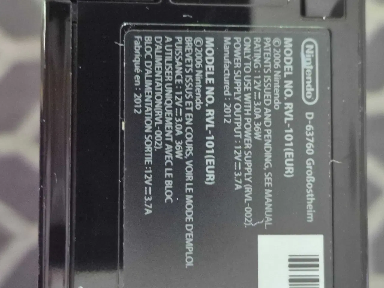 Billede 5 - Sort Nintendo Wii uden controllere 