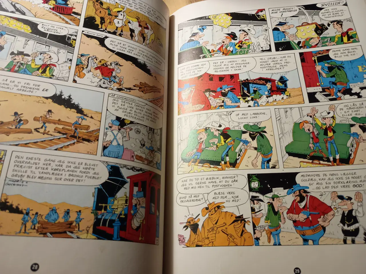 Billede 3 - Lucky Luke, Billy The Kid Får Eskorte.