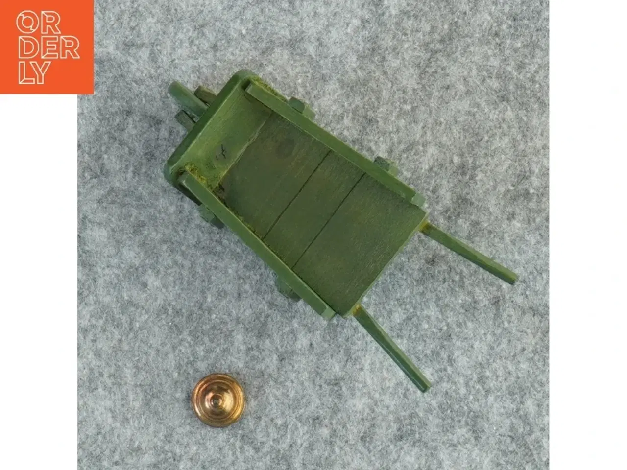 Billede 4 - Miniature trillebør, dukkehus tilbehør (str. 10x5 cm)