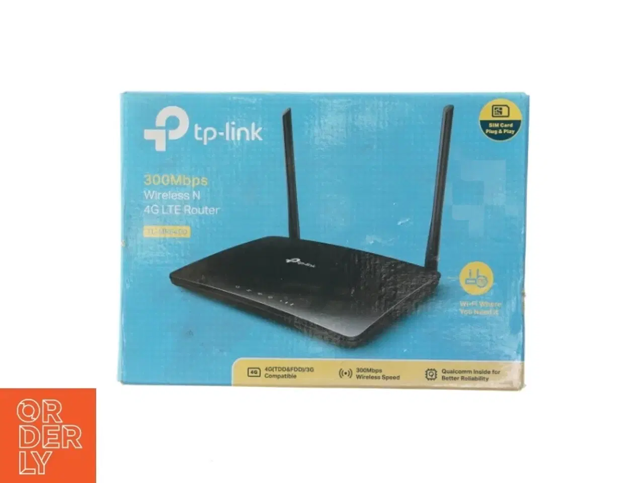 Billede 1 - TP-Link TL-MR6400 4G LTE Router fra Tp-link