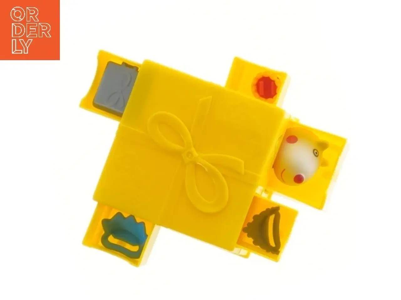 Billede 2 - Peppa Pig terning med små figurer fra Gurli Gris (str. 7,5x8x8 cm)