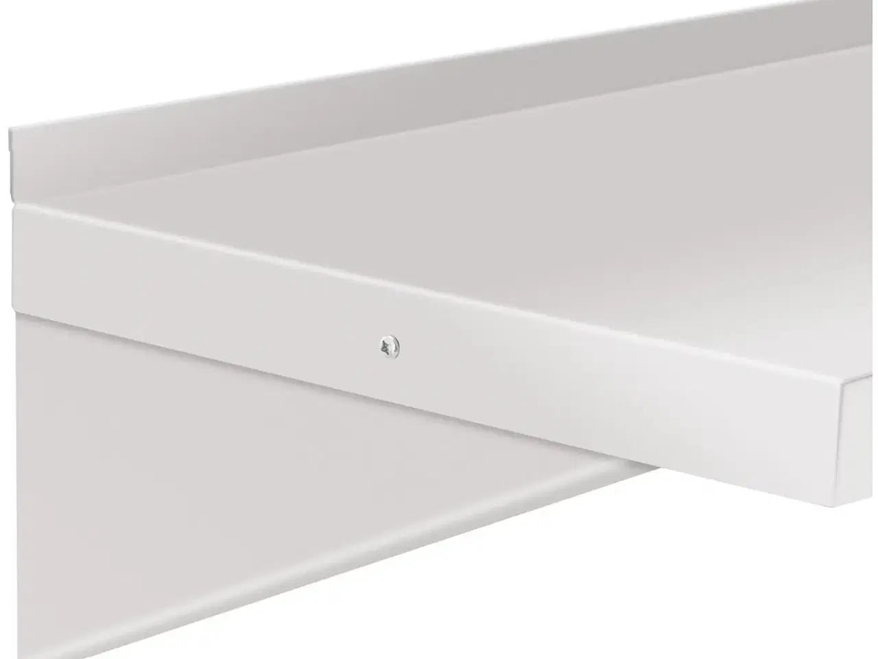 Billede 2 - Væghylde i Rustfrit Stål – 180 x 40 cm