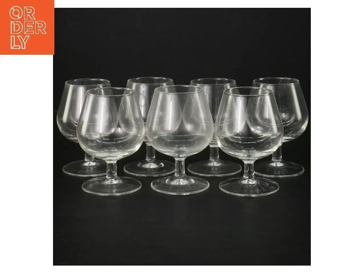 Billede 1 - Sæt med 7 glas (str. 7 styk, 9,5 cm)