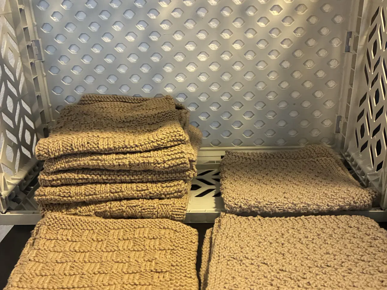 Billede 3 - Hjemme strikket klude