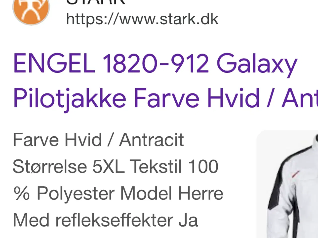 Billede 15 - Ny/ ubrugt Engel Arbejdsjakke Str. L