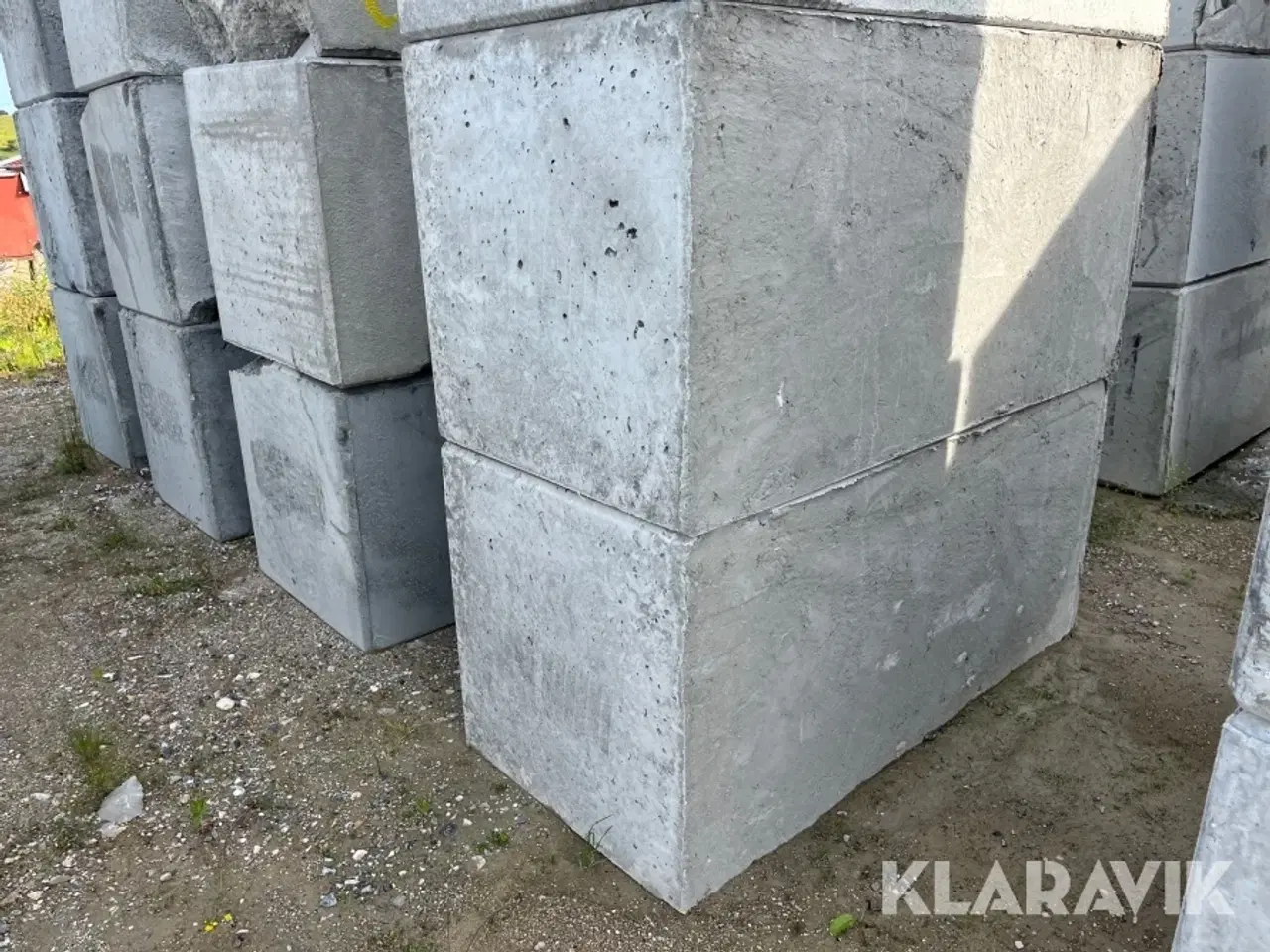 Billede 12 - Betonblokke / siloklodser 25 styk - 2. sortering