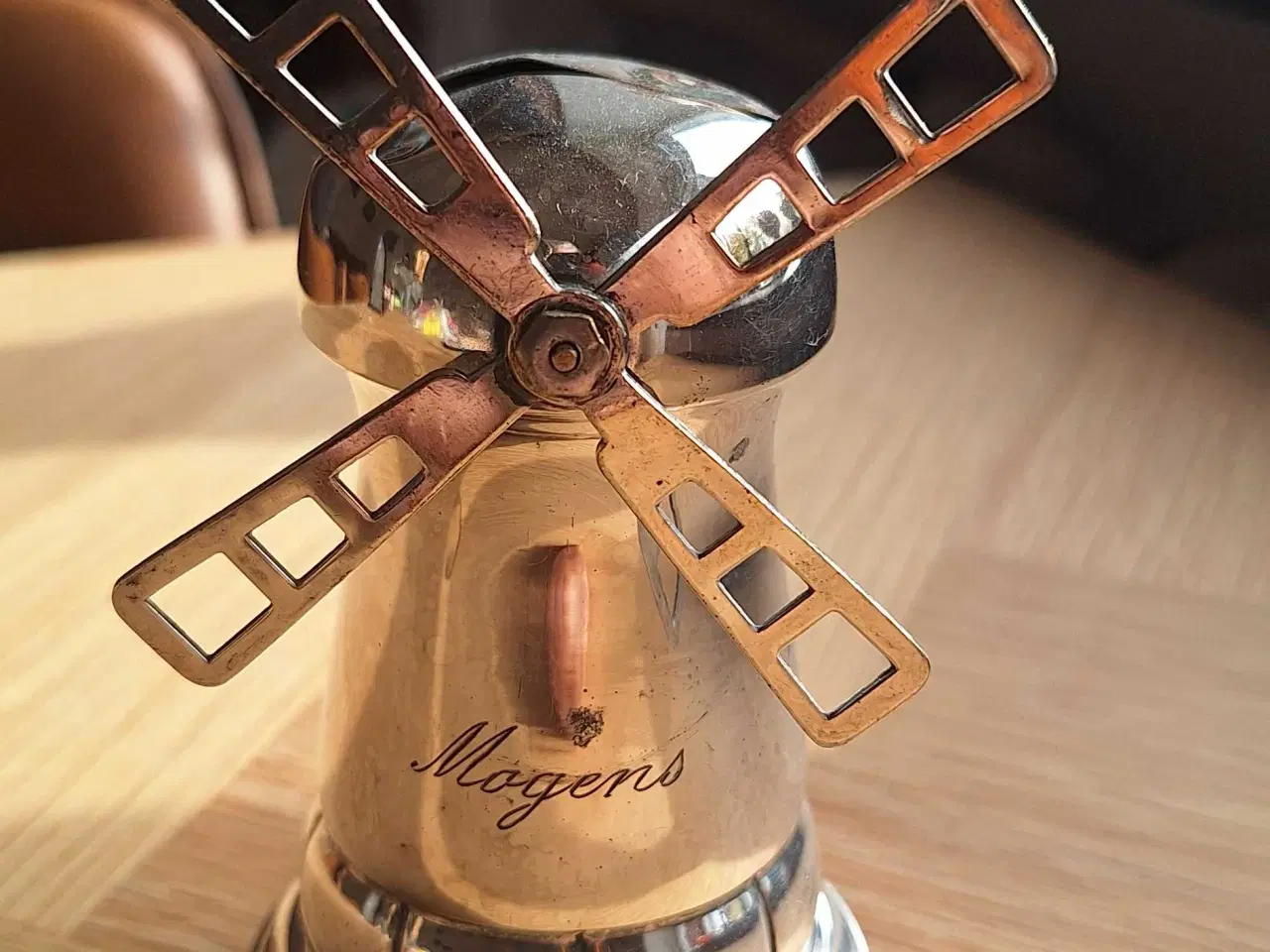 Billede 2 - Sparebøsse forsølvet 