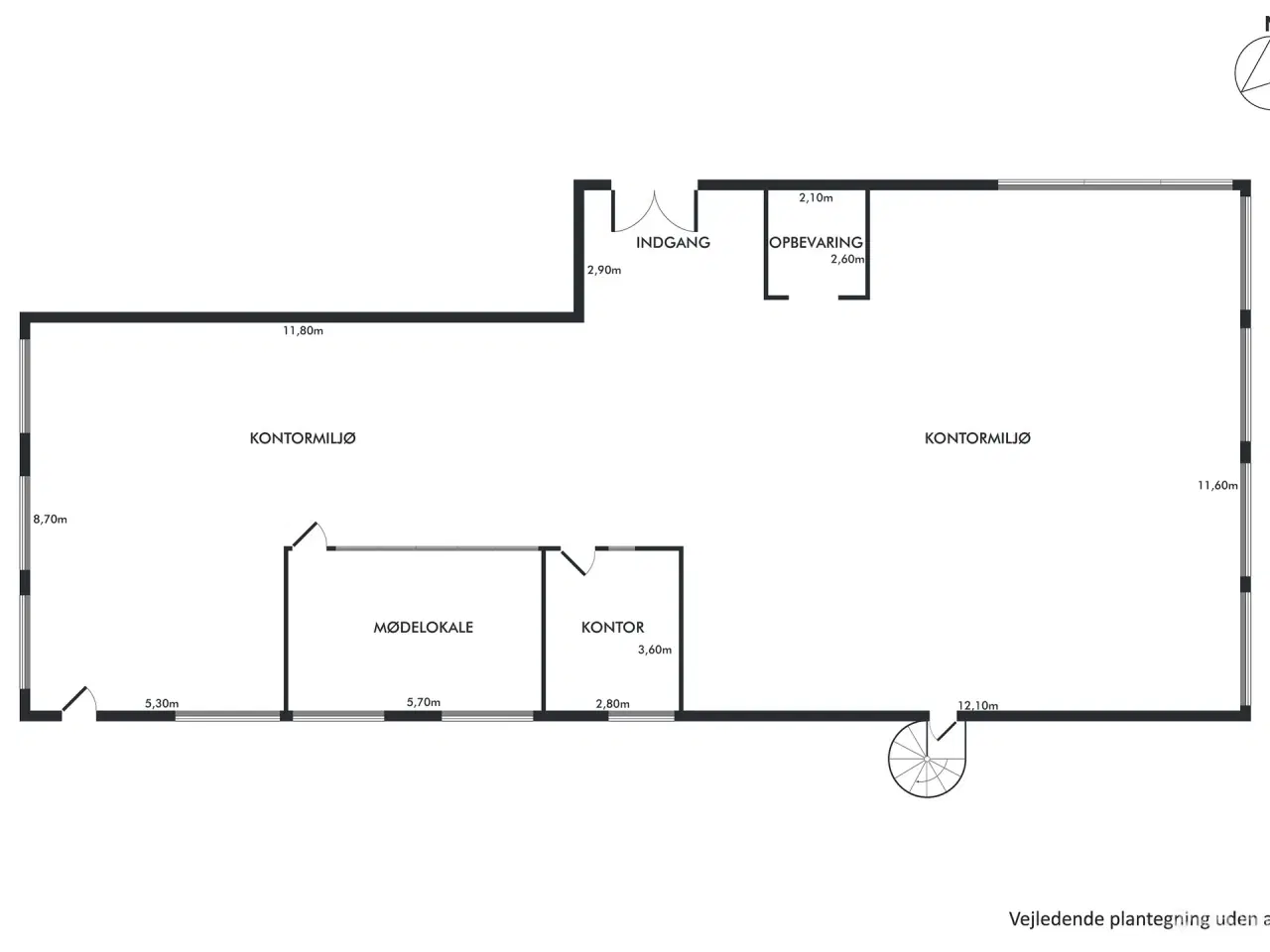 Billede 21 - Moderne & brugervenlige kontorlokaler i ejendom med kantine