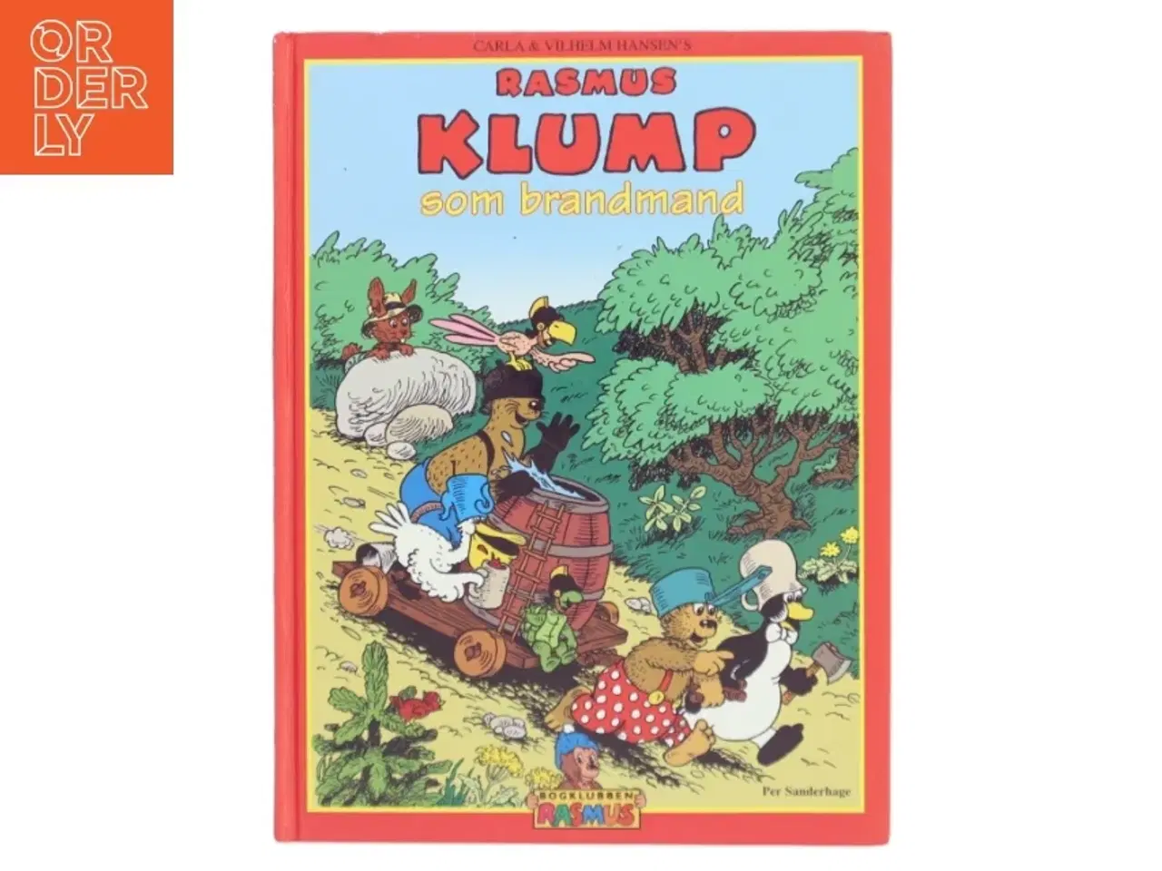 Billede 1 - Rasmus Klump som brandmand (Bog)